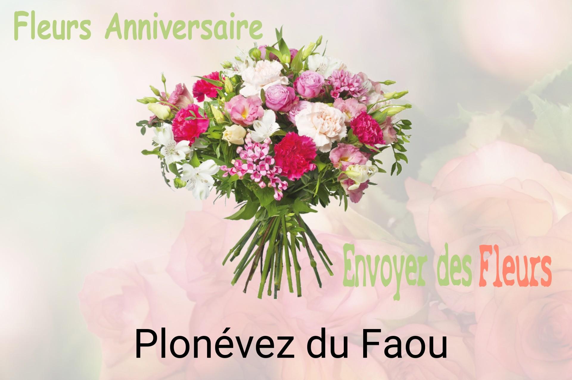 Bouquet de fleurs d’anniversaire livré à Plonévez-du-Faou